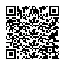 QR код за телефонен номер +9514269623