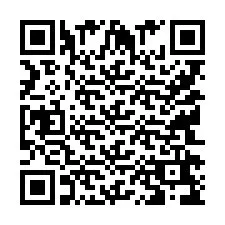 Código QR para número de teléfono +9514269654