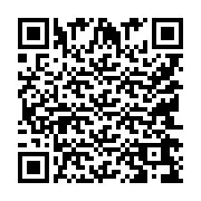 QR-код для номера телефона +9514269698