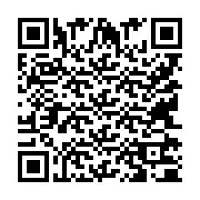 QR код за телефонен номер +9514270003