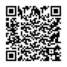 Código QR para número de teléfono +9518174005