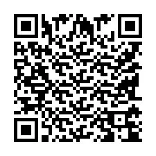 Código QR para número de telefone +9518174006