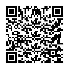 QR-code voor telefoonnummer +9518174021