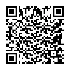 QR-code voor telefoonnummer +9518174057