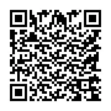 Código QR para número de teléfono +9518174088