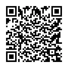 Código QR para número de teléfono +9518174121