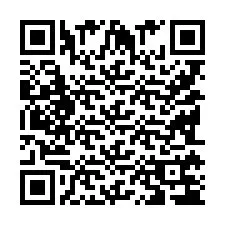 QR-koodi puhelinnumerolle +9518174342