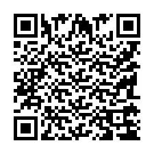 Codice QR per il numero di telefono +9518174380