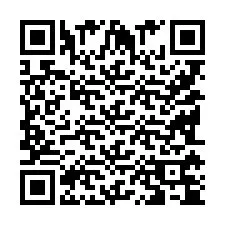 Codice QR per il numero di telefono +9518174512