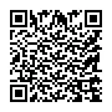 QR kód a telefonszámhoz +9518174581