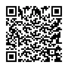 Codice QR per il numero di telefono +9518174610