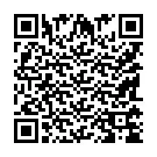 QR-koodi puhelinnumerolle +9518174615