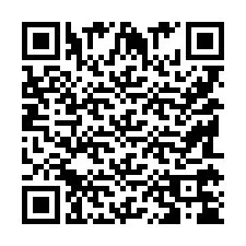 Codice QR per il numero di telefono +9518174681