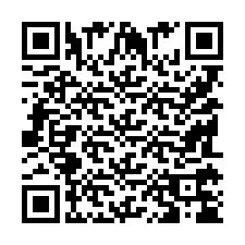 QR-код для номера телефона +9518174685