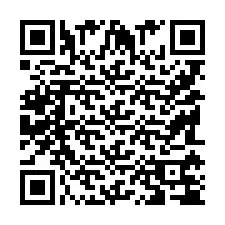 QR-koodi puhelinnumerolle +9518174701