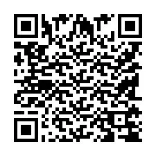 Código QR para número de telefone +9518174729