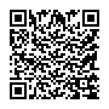 Código QR para número de teléfono +9518174741