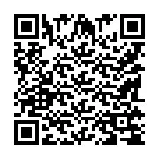 QR-koodi puhelinnumerolle +9518174765