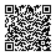 QR-код для номера телефона +9518175068