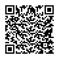 Código QR para número de teléfono +9518175077