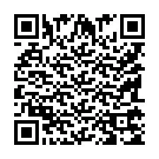 Código QR para número de teléfono +9518175080