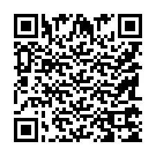 Codice QR per il numero di telefono +9518175081