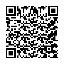 Codice QR per il numero di telefono +9518175099
