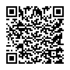 QR код за телефонен номер +9518175289