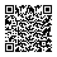 QR Code pour le numéro de téléphone +9518175425