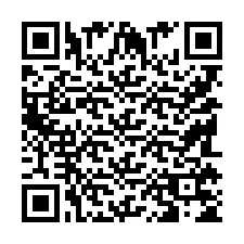 QR kód a telefonszámhoz +9518175461