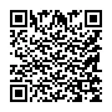 QR код за телефонен номер +9518175471