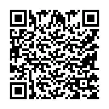 QR код за телефонен номер +9518175557