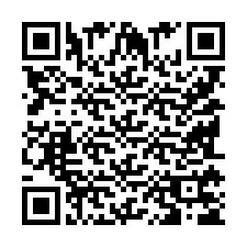 Código QR para número de telefone +9518175646