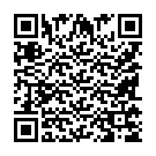 Código QR para número de teléfono +9518175657