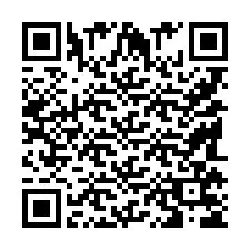 Codice QR per il numero di telefono +9518175671