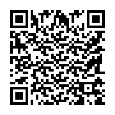 QR-code voor telefoonnummer +9518175801