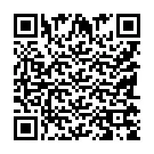 Codice QR per il numero di telefono +9518175828