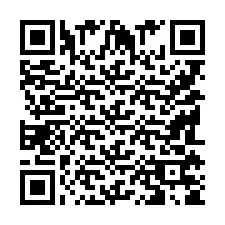 Codice QR per il numero di telefono +9518175835