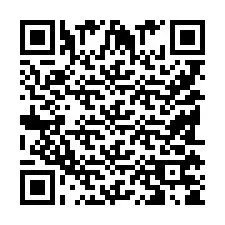 QR-код для номера телефона +9518175839