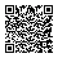 QR код за телефонен номер +9518175884