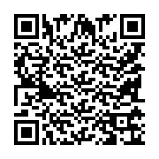 QR-koodi puhelinnumerolle +9518176003