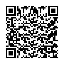 QR-код для номера телефона +9518176021