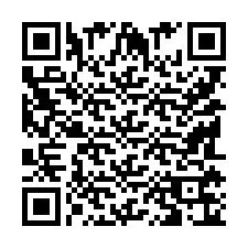 QR-код для номера телефона +9518176025