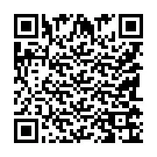 QR код за телефонен номер +9518176034