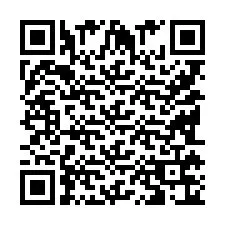 Codice QR per il numero di telefono +9518176052