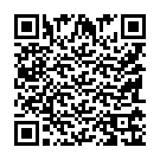 Codice QR per il numero di telefono +9518176104