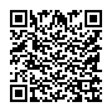 Codice QR per il numero di telefono +9518176128