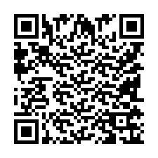 QR-koodi puhelinnumerolle +9518176133