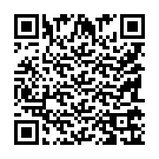 QR Code pour le numéro de téléphone +9518176180