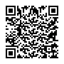 QR-koodi puhelinnumerolle +9518176283